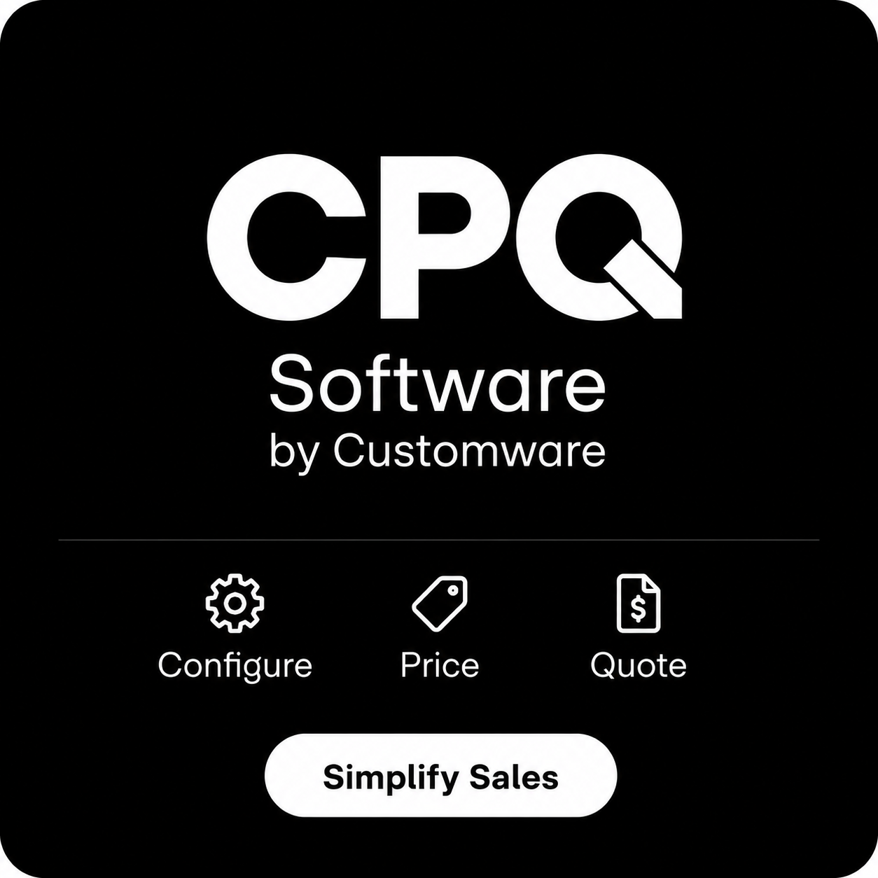 Customware.ai ChatGPT ad — Faster Quotes with CPQ