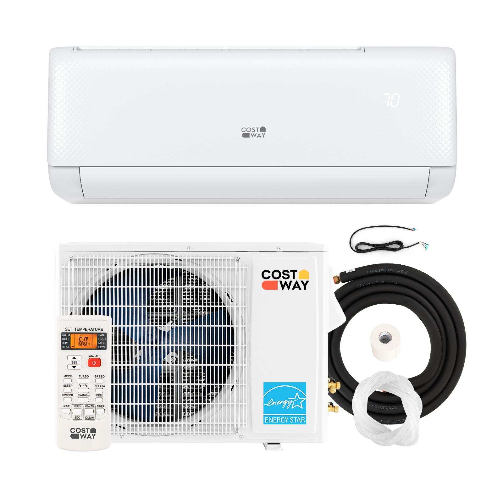 Costway ChatGPT ad — Efficient Cooling with Mini Splits
