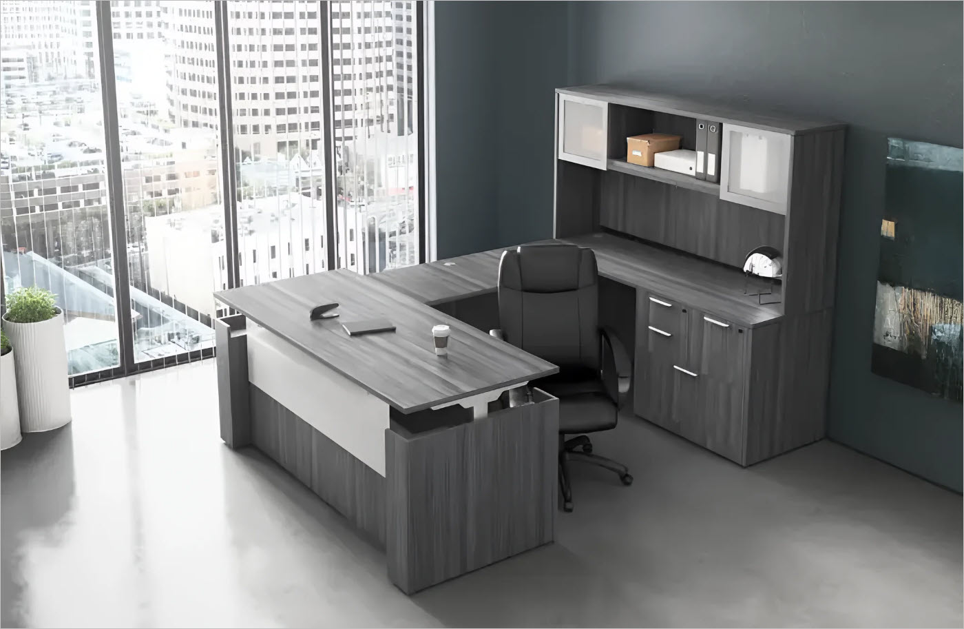 OfficeFurniture2go ChatGPT ad — Free Shipping &amp; Lifetime Warranty