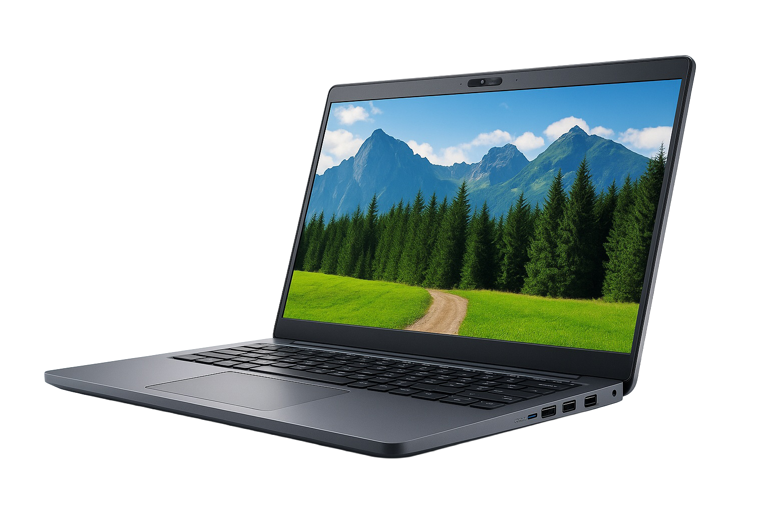 First E-Commerce, Inc ChatGPT ad — 70% Off Refurbished Laptops by Dell HP & Lenovo