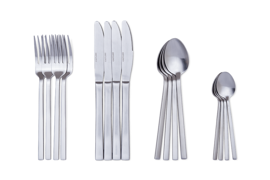 Castlery ChatGPT ad — James 16-Piece Cutlery Set