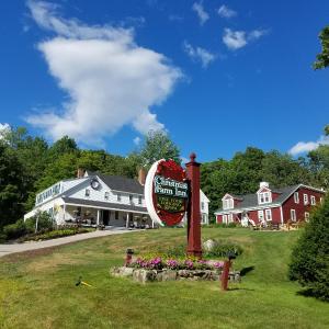 Booking.com ChatGPT ad — Christmas Farm Inn & Spa