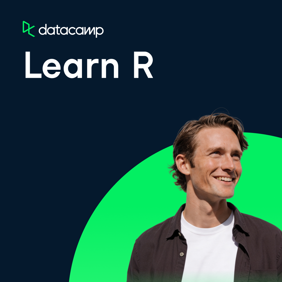 DataCamp ChatGPT ad — Learn Statistics with R in AI Drug Discovery & Computational Biology Platforms