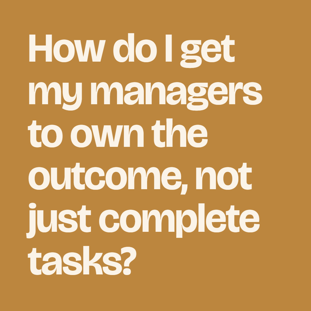 Sweetview Partners ChatGPT ad — Make Managers Own Outcomes