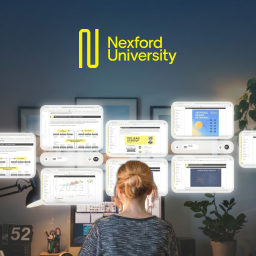 Nexford University ChatGPT ad — BS in AI for Business