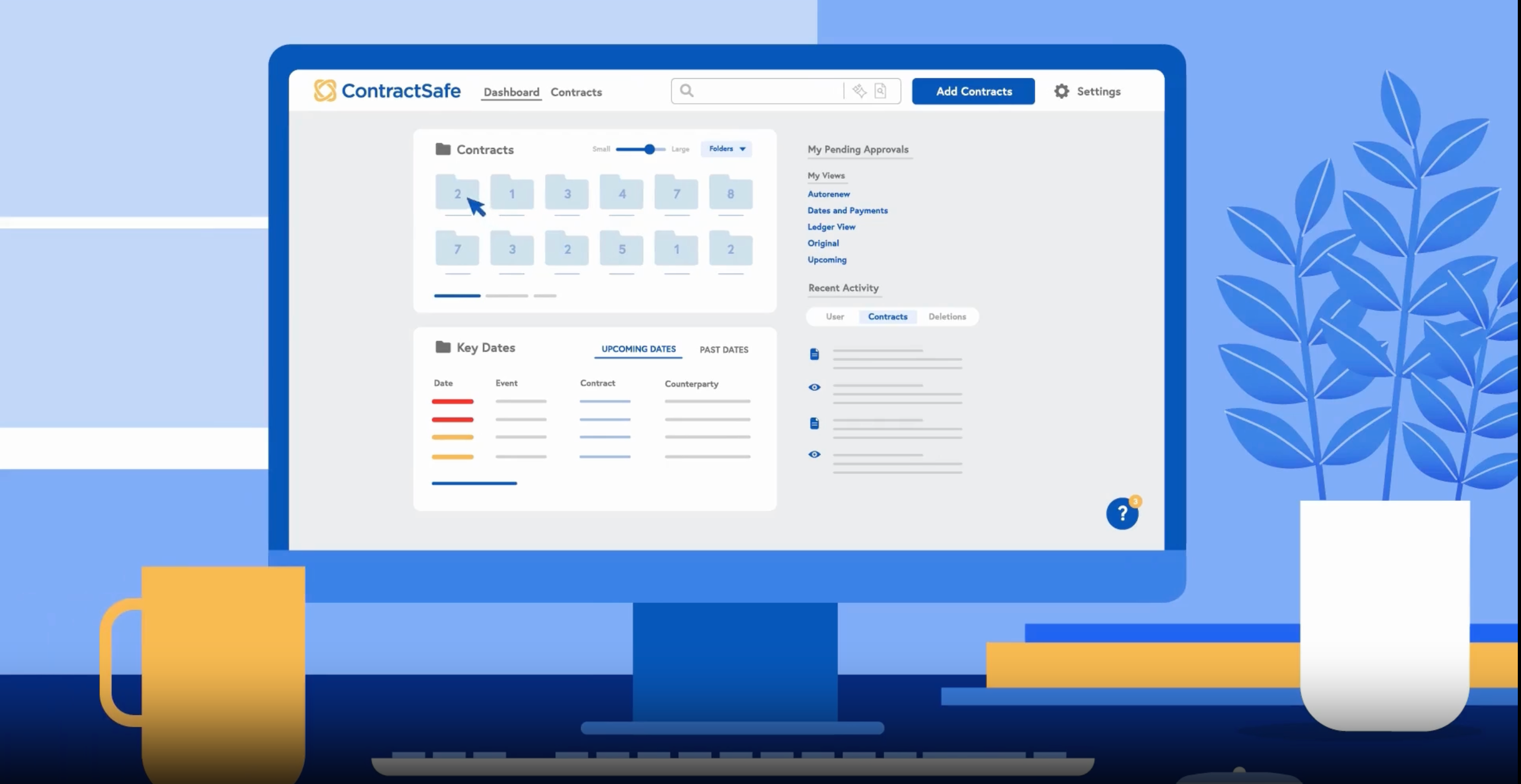 ContractSafe LLC ChatGPT ad — Effortless Contract Management in Enterprise & Fintech