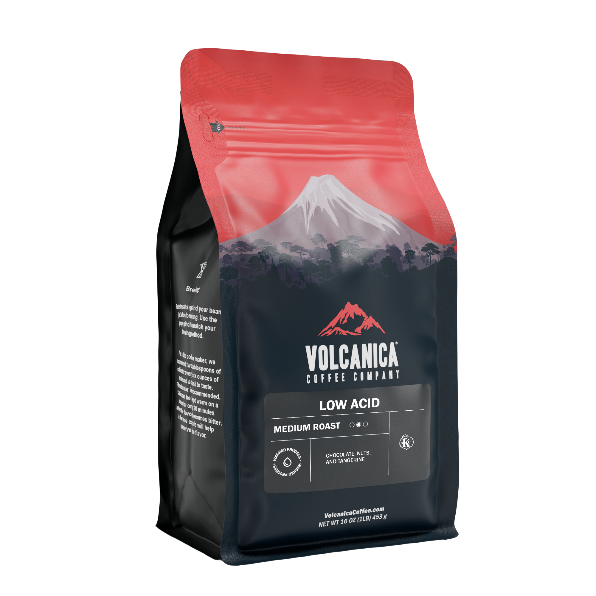 Volcanica Coffee Enterprises LLC. ChatGPT ad — Looking For Low Acid Coffee?