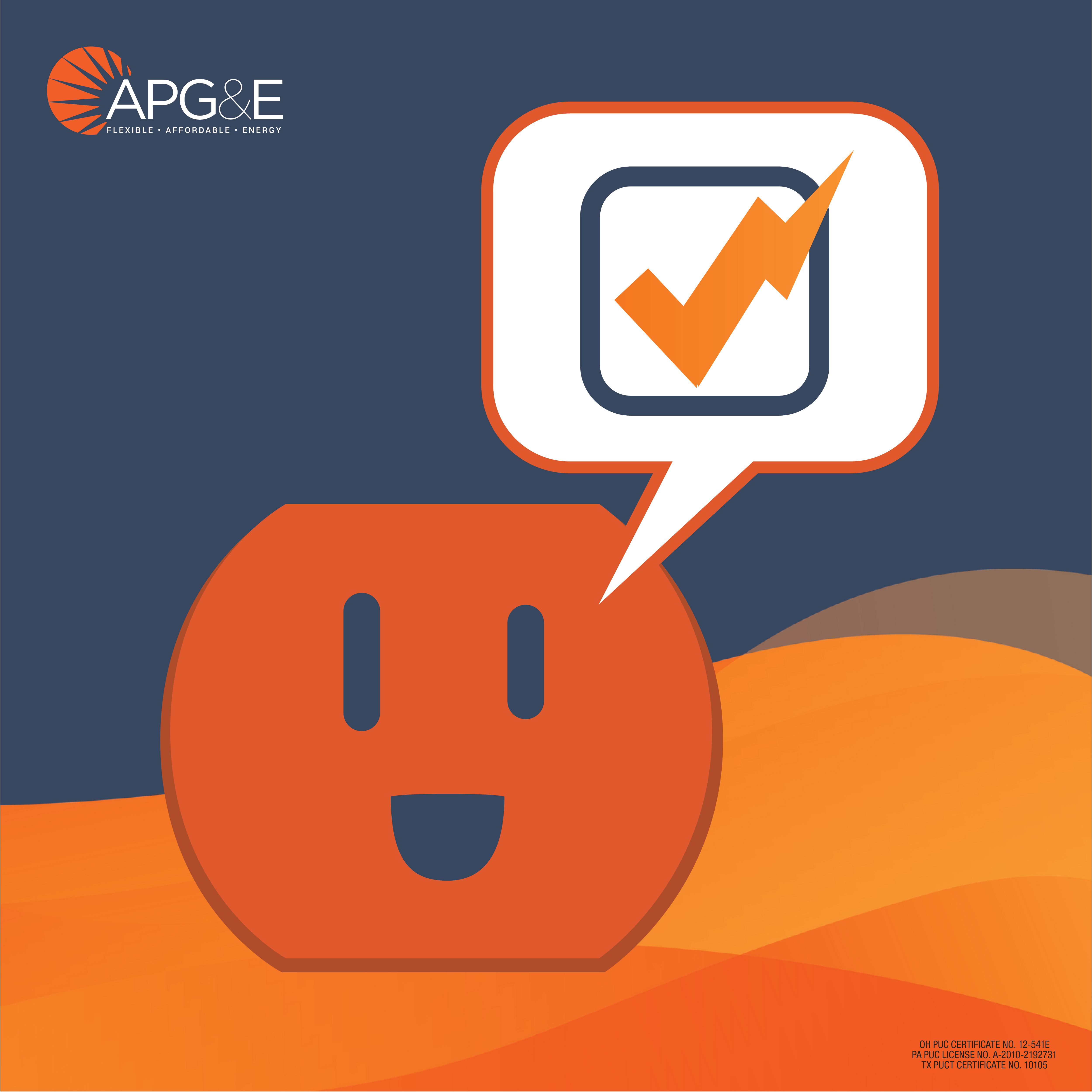 apge.com ChatGPT ad — Shop APG&E Electric Rates