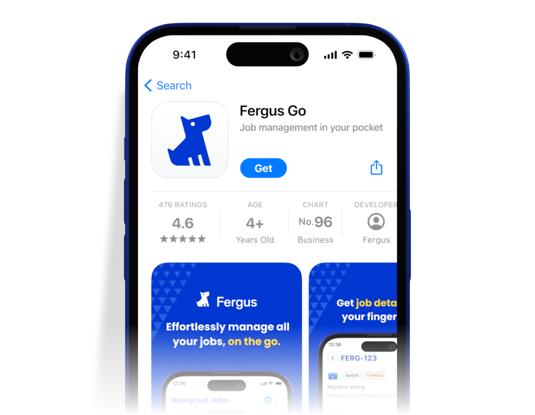 Fergus Software ChatGPT ad — Free Trial - Trades Business Software in Real Estate