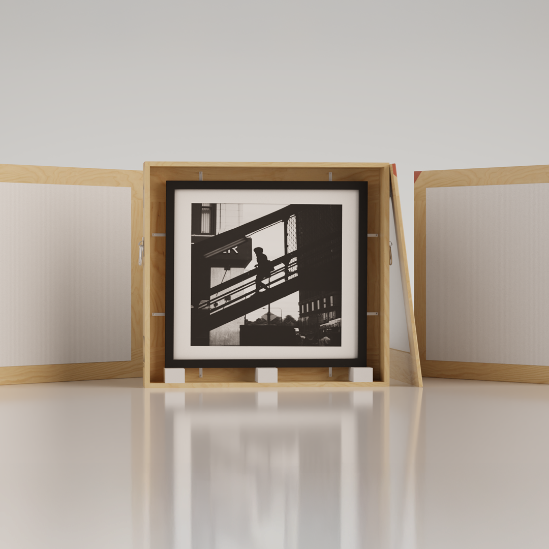 Crozier Fine Arts ChatGPT ad — Art Storage for Artists