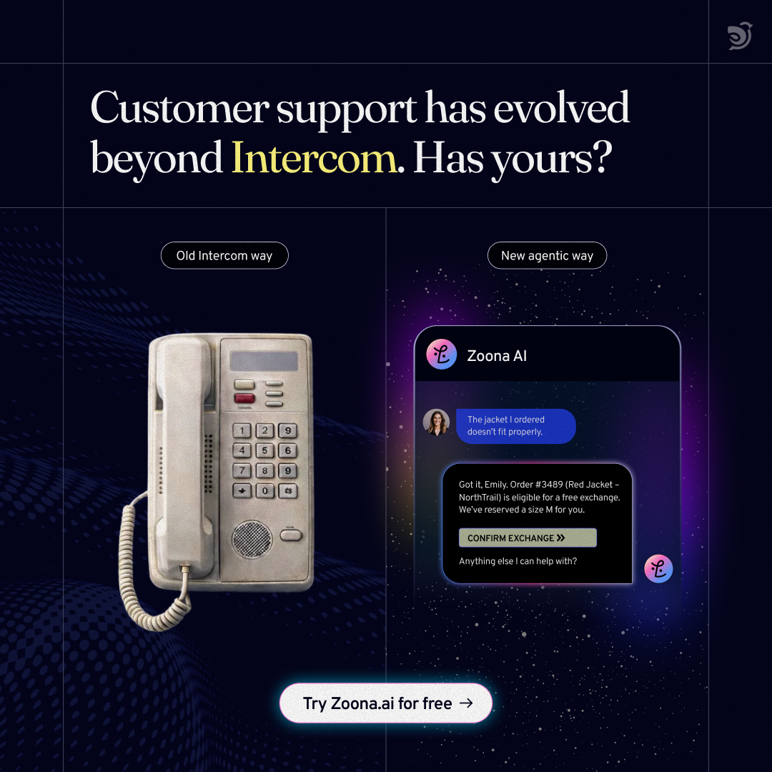 SparrowDesk ChatGPT ad — The Best Intercom Alternative in Marketing & Advertising