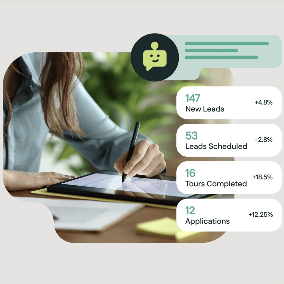 4 Walls Inc. ChatGPT ad — Respage AI Leasing Agents Automate Lead Nurturing in Sales Territory Planning & Sales Operations