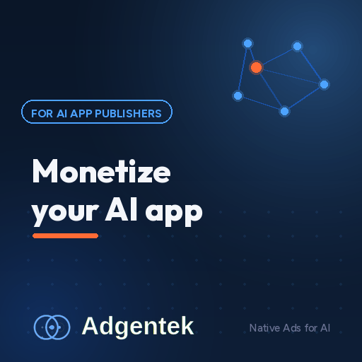 Adgentek ChatGPT ad — Be the brand AI recommends