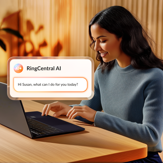 RingCentral ChatGPT ad — Conversational AI Software in Business Consulting
