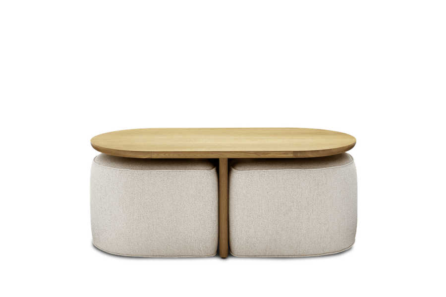 Castlery ChatGPT ad — Hugg Nesting Coffee Table