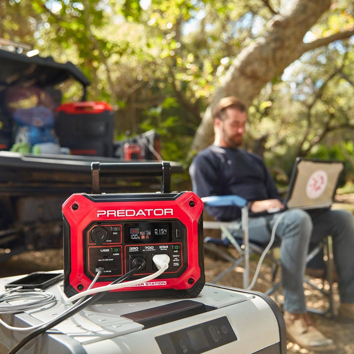 Harbor Freight ChatGPT ad — Shop Portable Power Stations