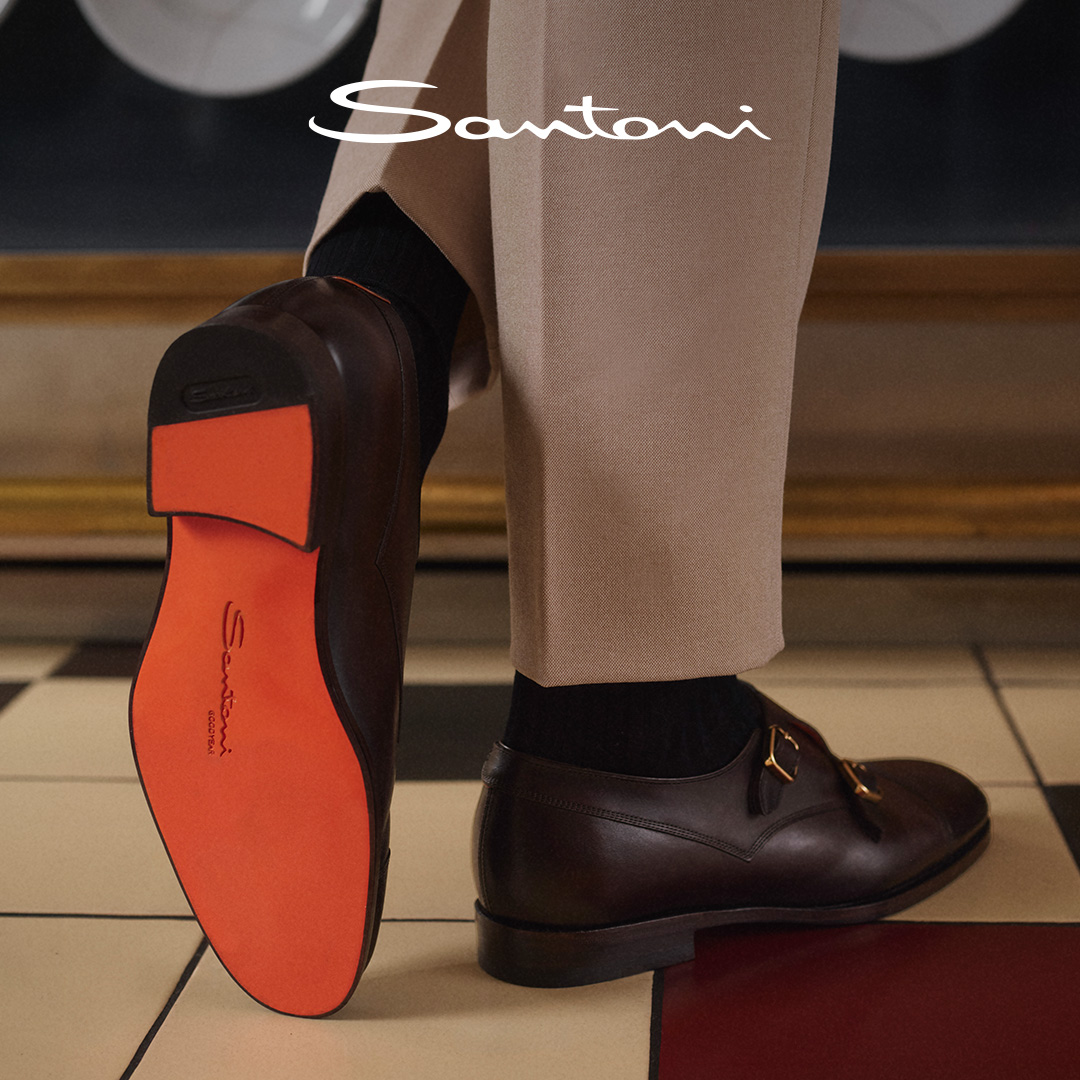 Santoni North America LLC ChatGPT ad — Men’s monk strap shoes