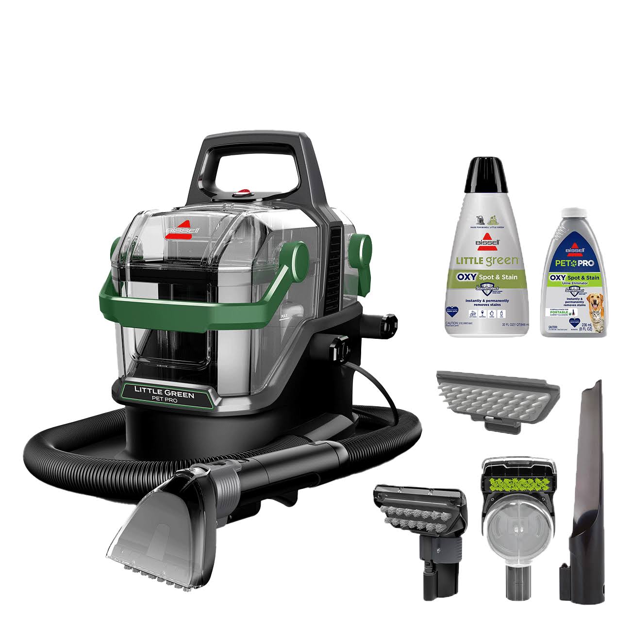 BISSELL ChatGPT ad — Little Green Pet Pro