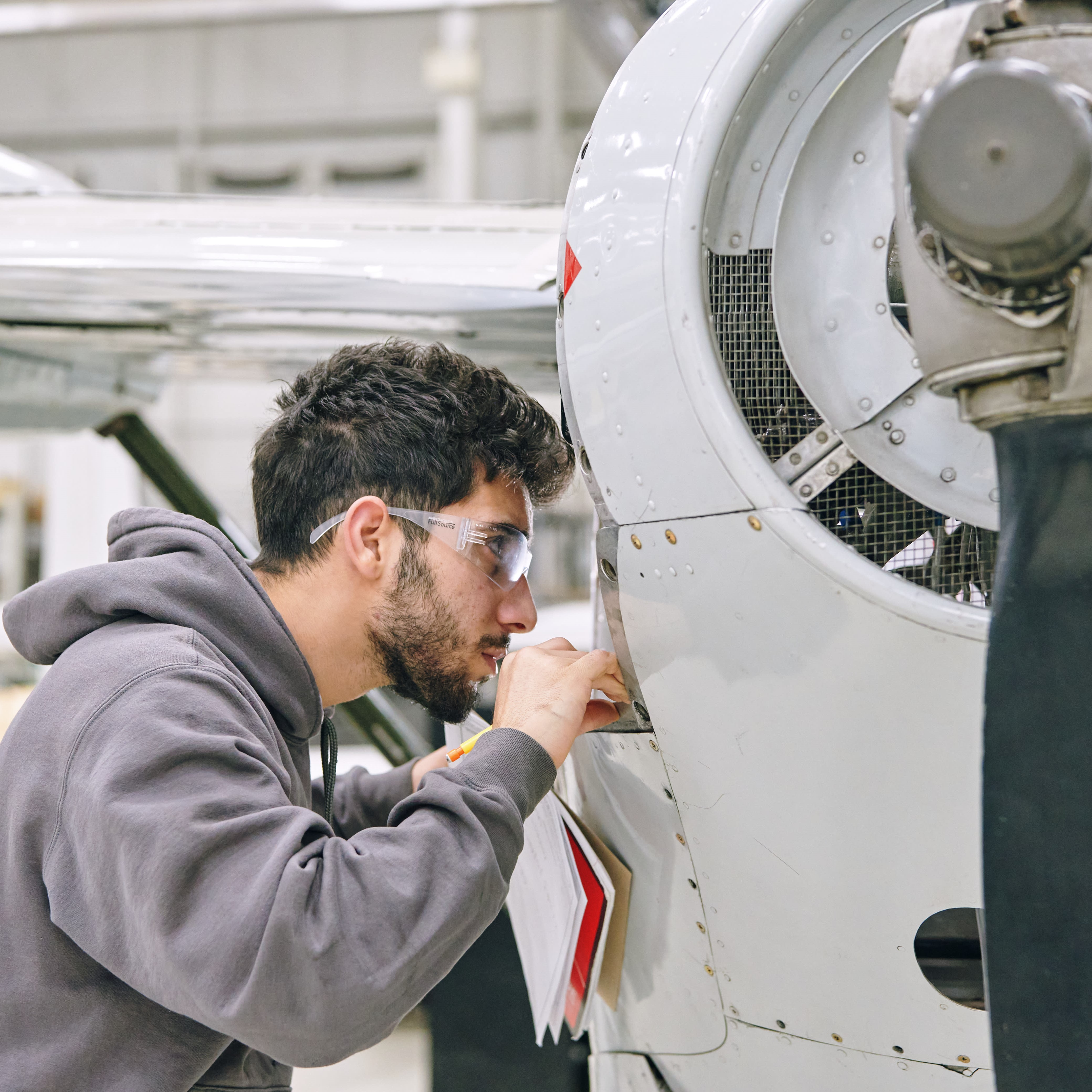 Universal Technical Institute (UTI) ChatGPT ad — Hands-On Aviation Training