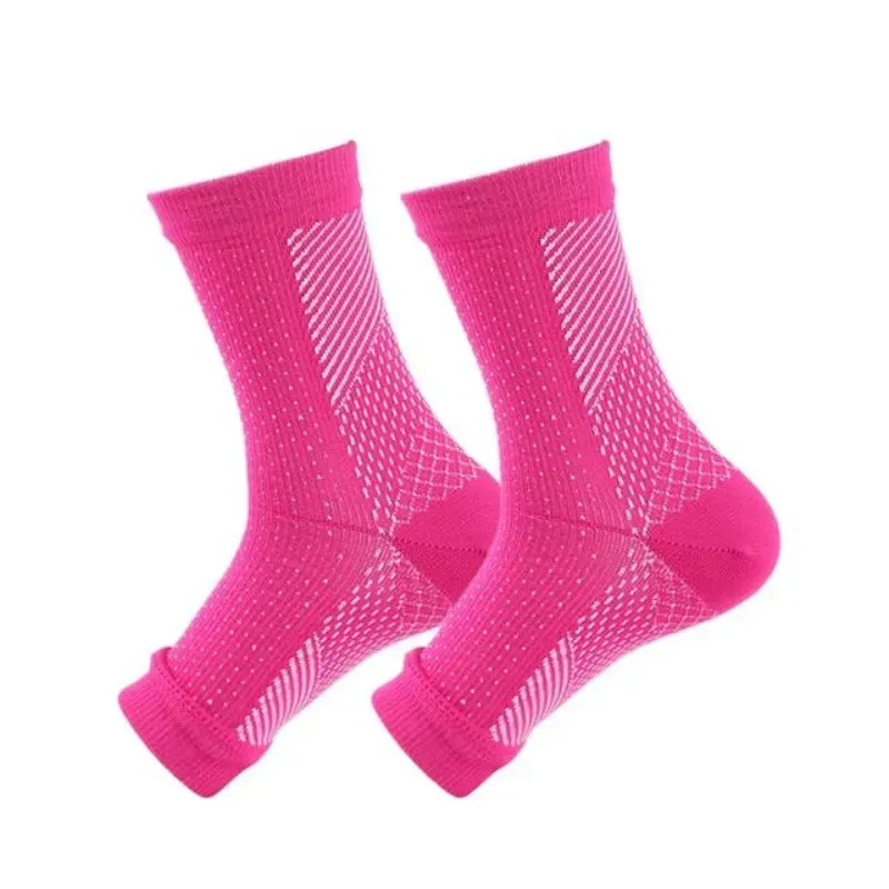 Peak Footwear ChatGPT ad — Peak Compression Socks (Short) - Pink / L/XL