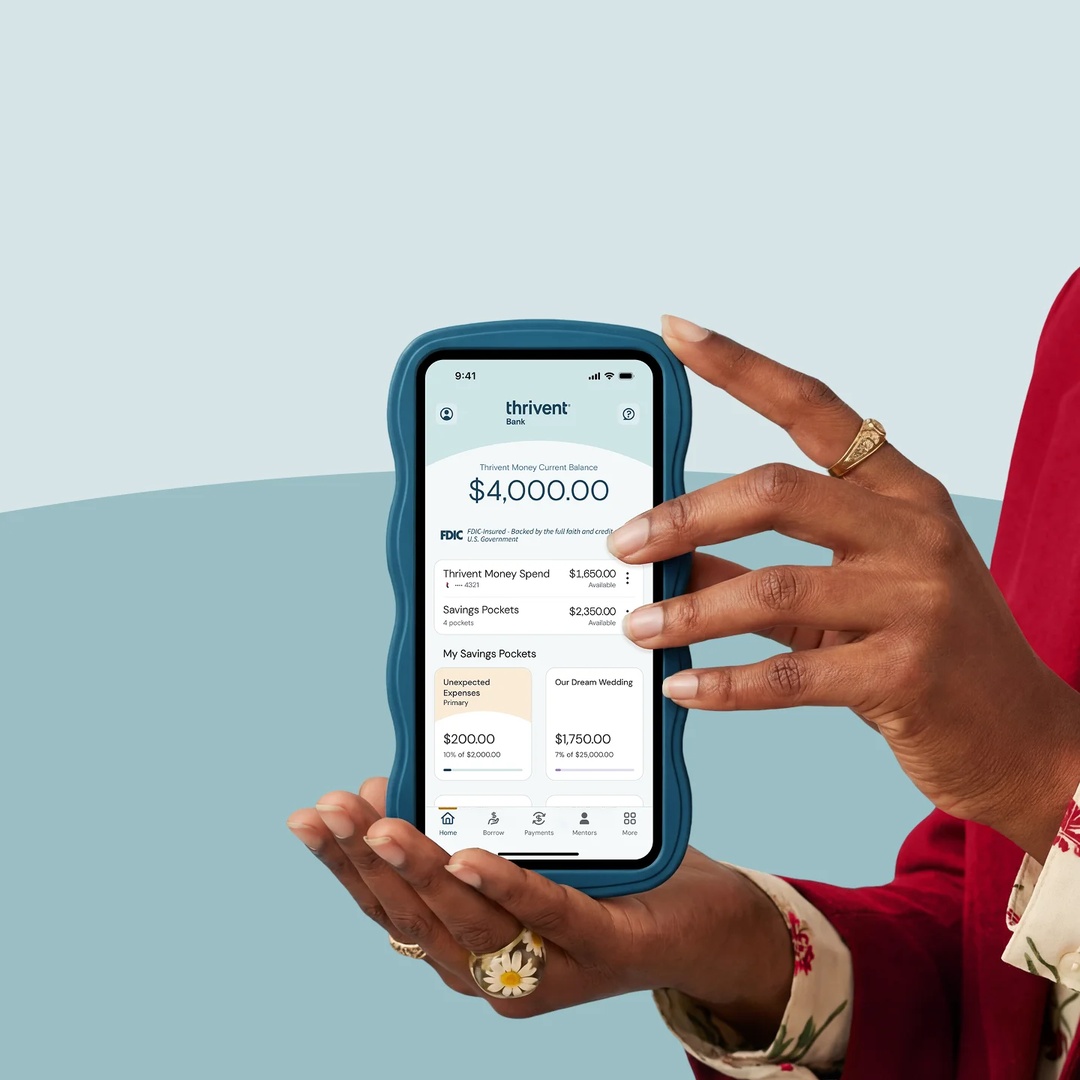 Thrivent Bank ChatGPT ad — Financial Wellness