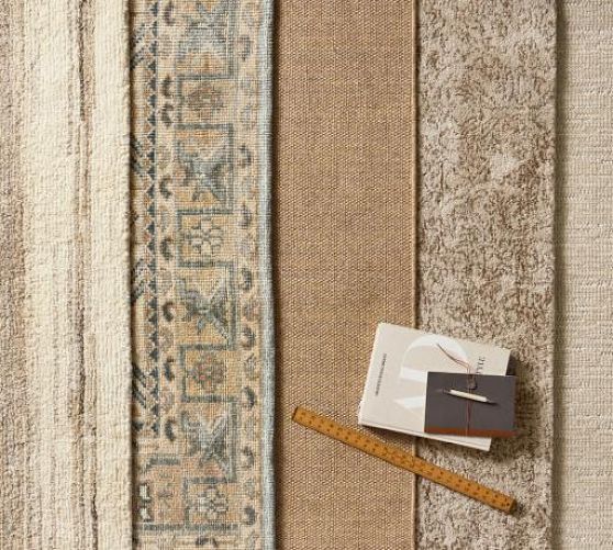 Pottery Barn ChatGPT ad — Custom Sized Rugs