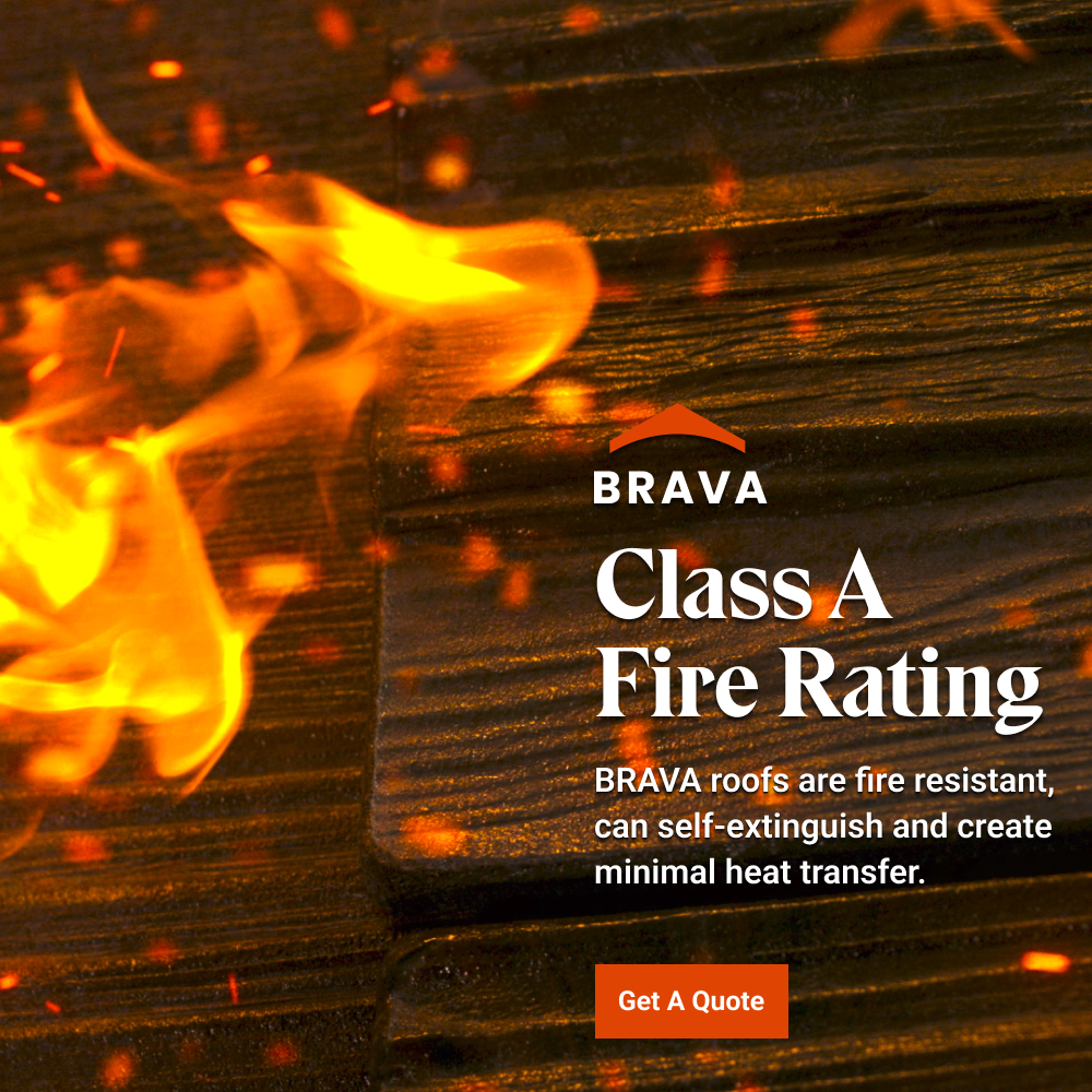 BRAVA ChatGPT ad — Class A Fire-Rated