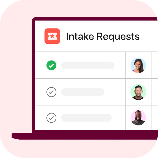 Asana ChatGPT ad — Manage work requests in Asana