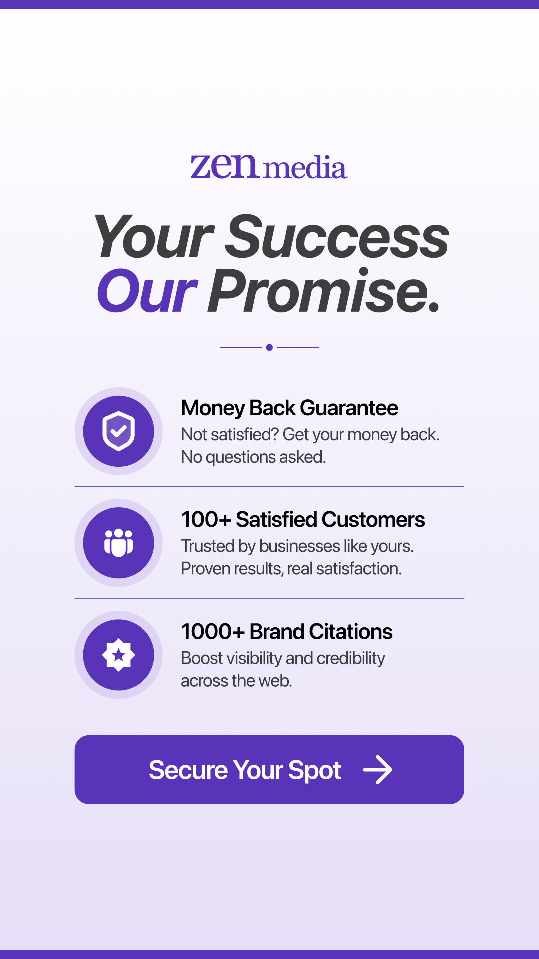 Zen Media Consulting, LLC. ChatGPT ad — Get Cited in LLMs in 7 days in Cloud & DevOps