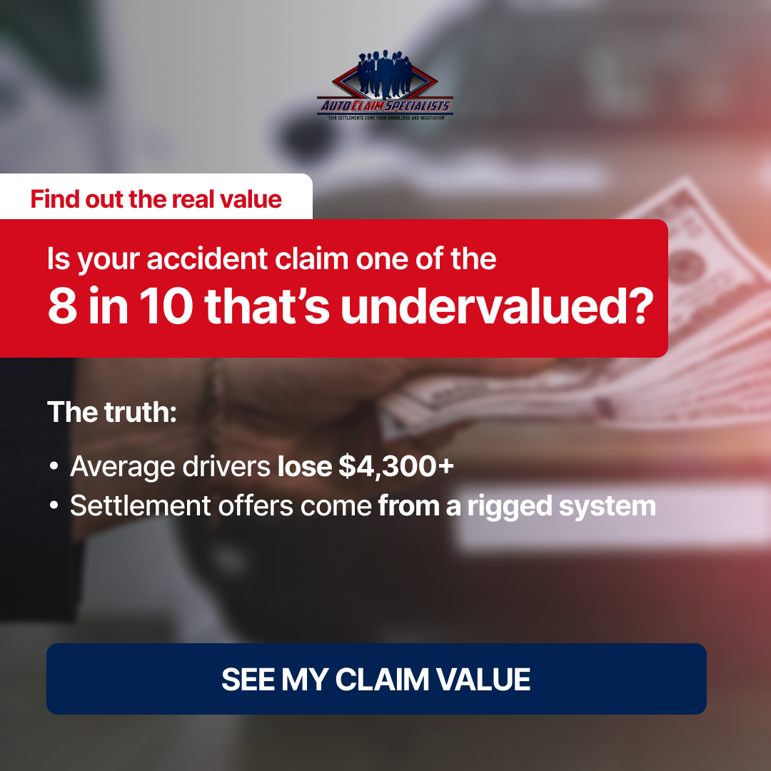 Auto Claim Specialists ChatGPT ad — Auto Claim Specialists. Fair Settlements, Always.