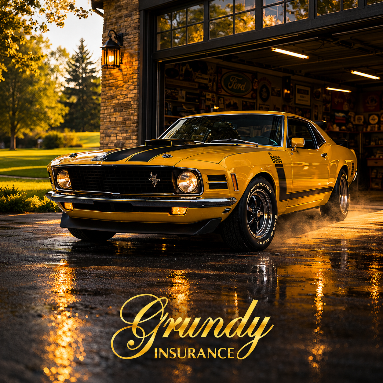 Grundy Insurance ChatGPT ad — Agreed Value Collector Car Insurance