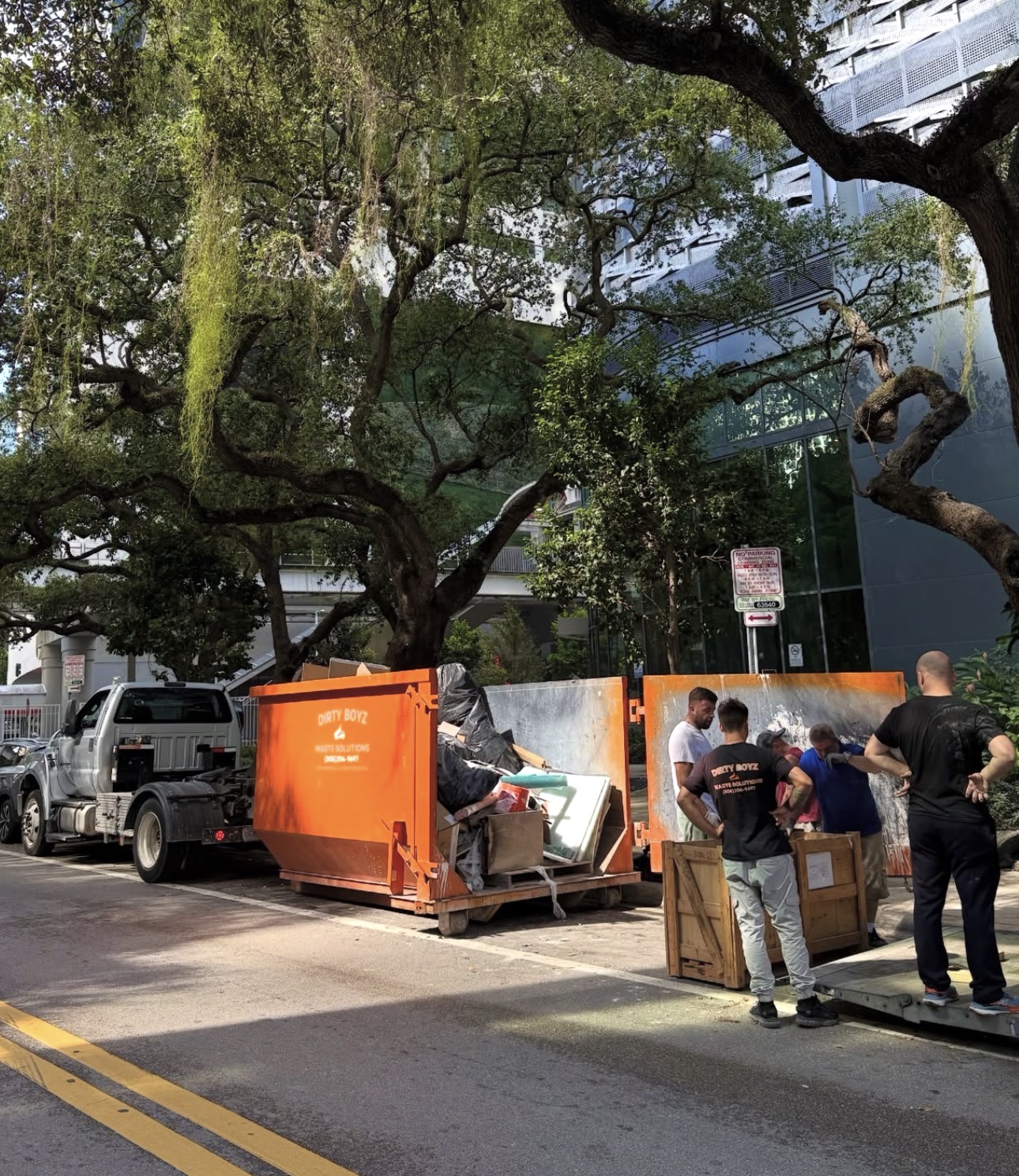 Dirty Boyz Junk Removal ChatGPT ad — Junk Removal Near You