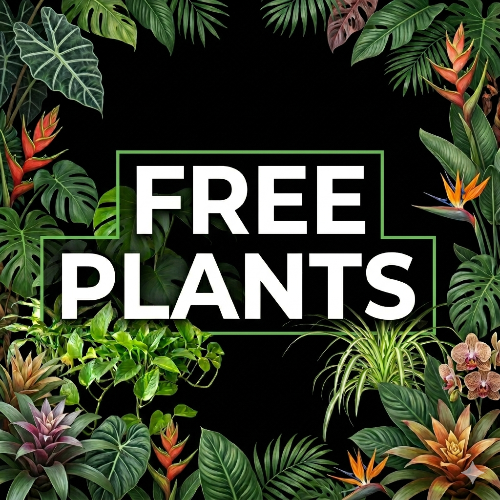 Rare Plant Daddy ChatGPT ad — 🌱 Free Plants ⚡