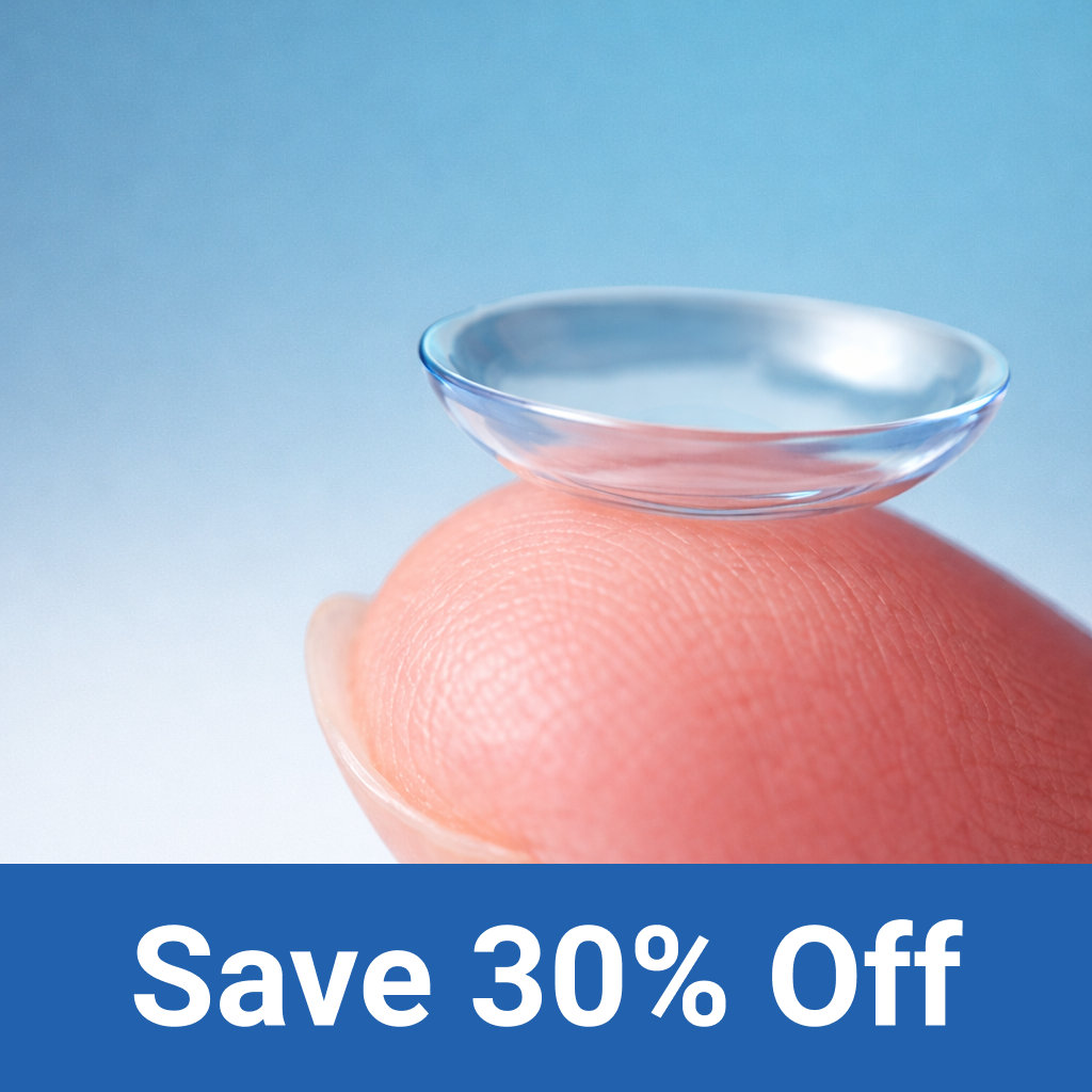 GlassesUSA.com ChatGPT ad — Biofinity: 30% Off Today