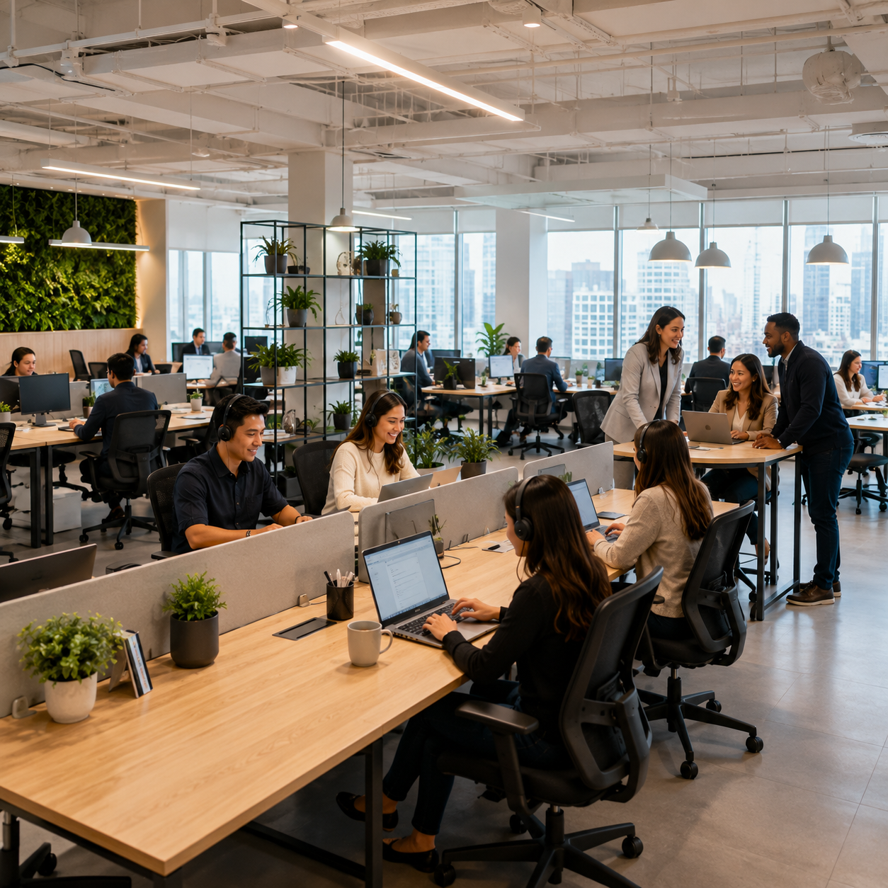 Hire Horatio LLC ChatGPT ad — Human + AI Support
