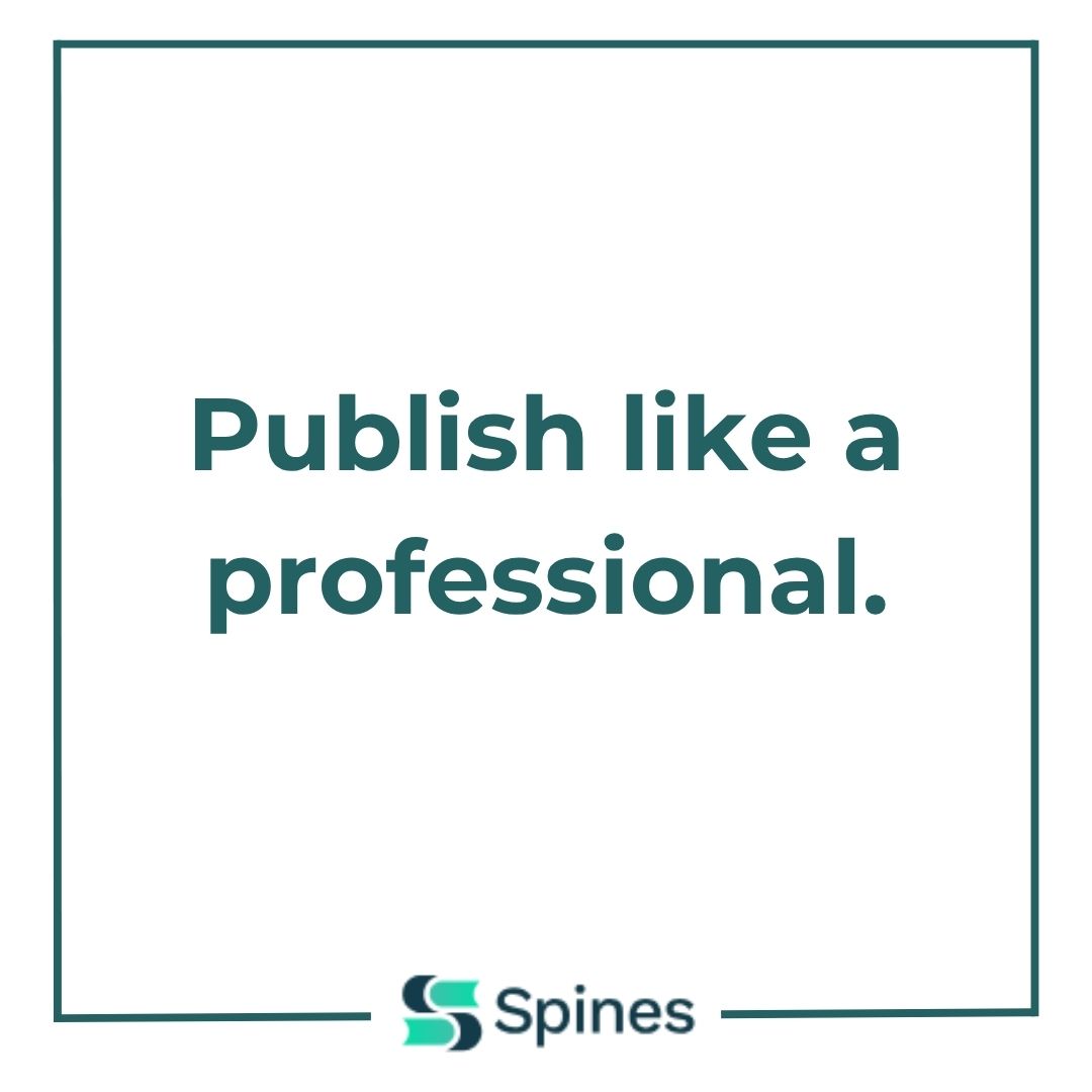 Spines ChatGPT ad — Publish Your Own Book in E-commerce & Retail