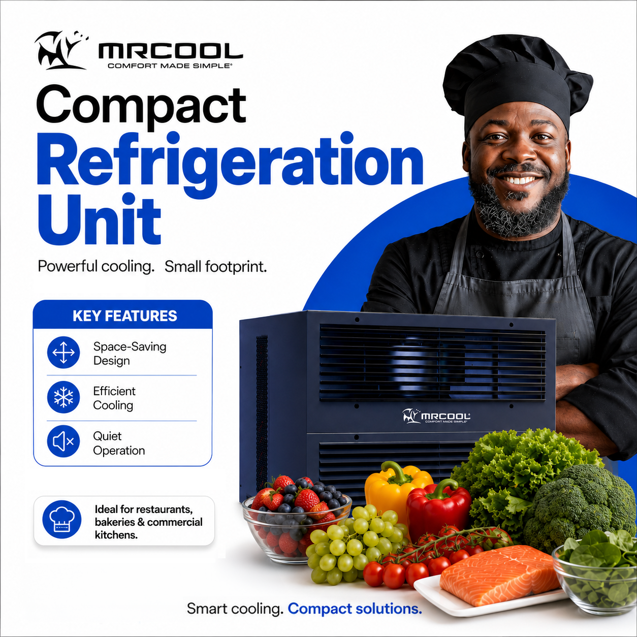 MRCOOL LLC ChatGPT ad — Commercial Cooling Without Complexity