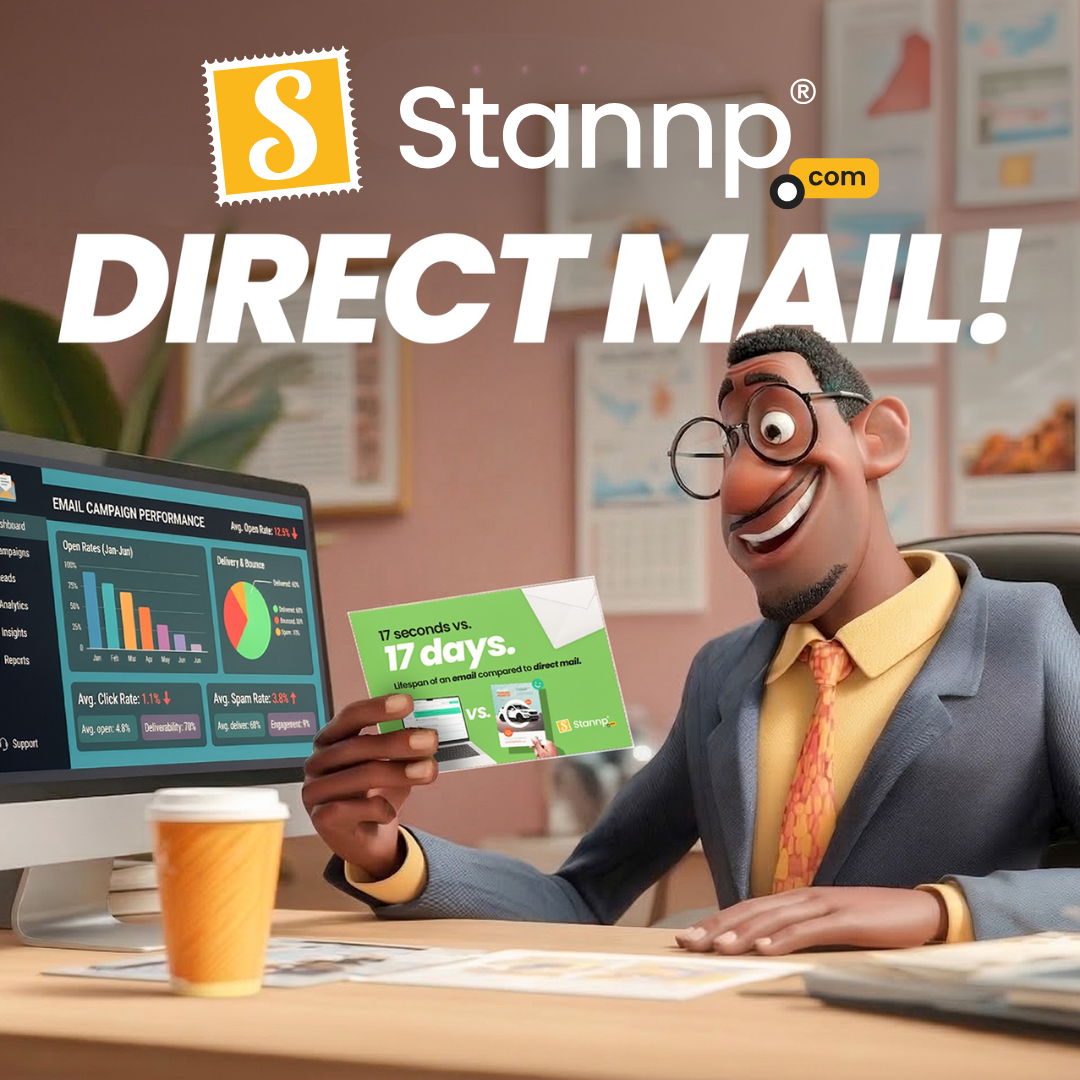 Stannp Inc ChatGPT ad — Direct Mail From $0.50 in Annual Home Maintenance Subscription & Home Care Concierge Plans