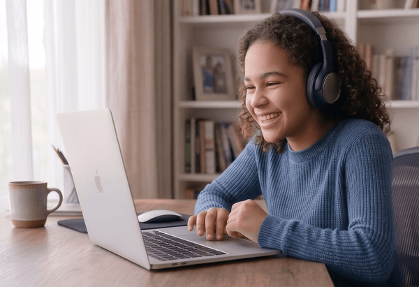 iLearnCo, LLC ChatGPT ad — Thinking homeschool? INDILA: free virtual school.