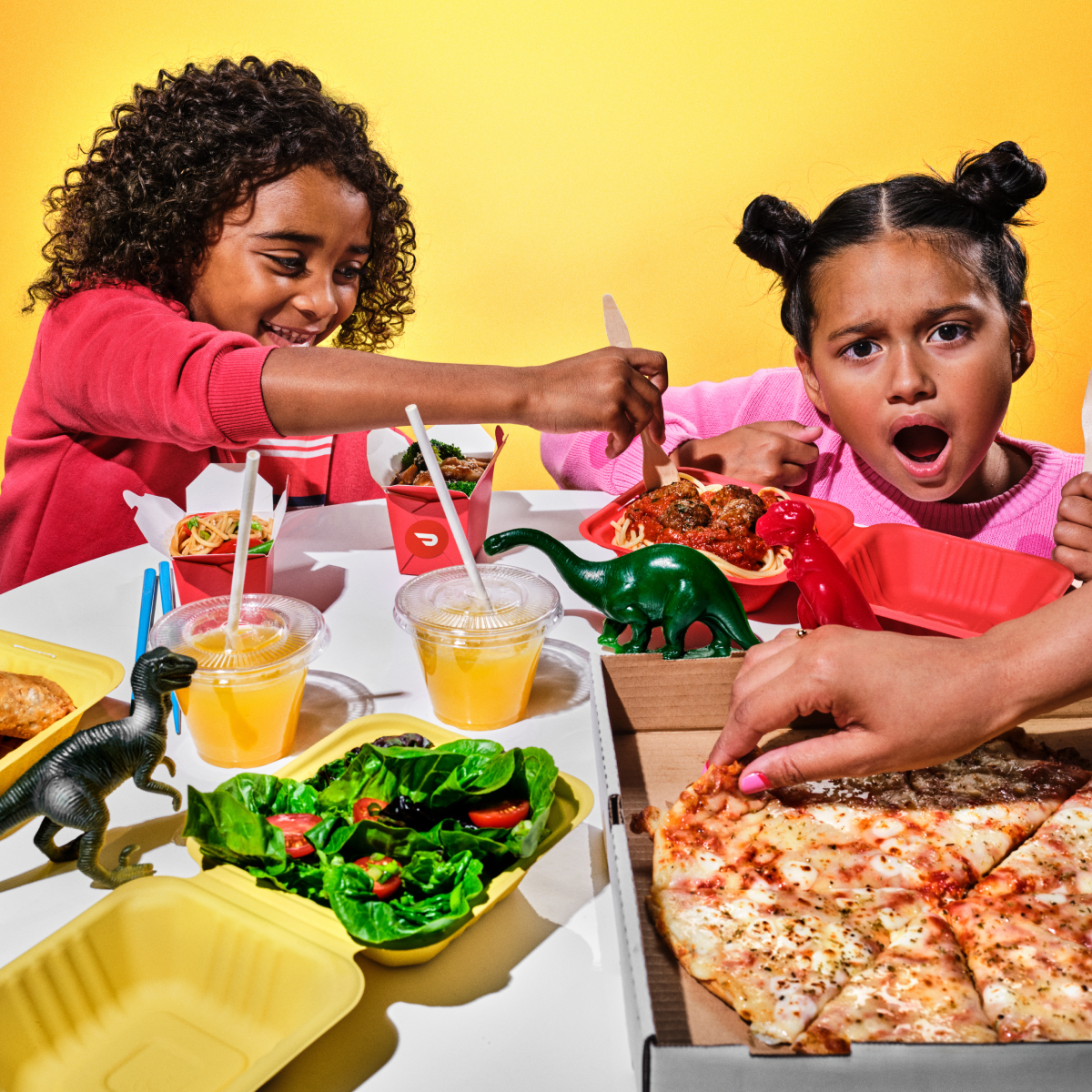 DoorDash ChatGPT ad — Family-friendly Meals