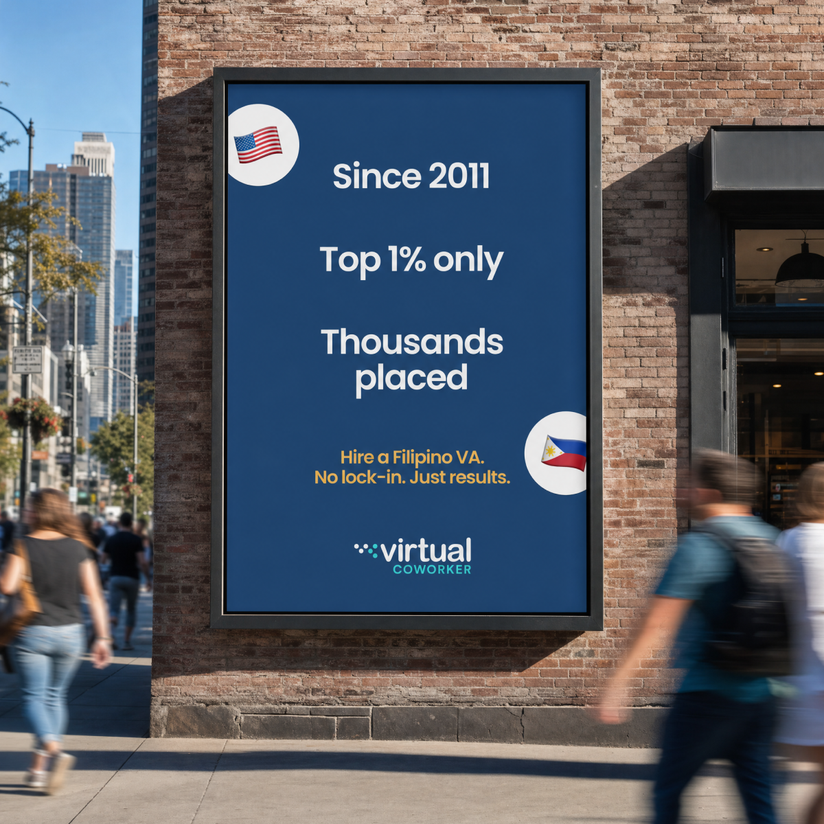 Virtual Coworker Inc ChatGPT ad — Your Books. Done in PH.