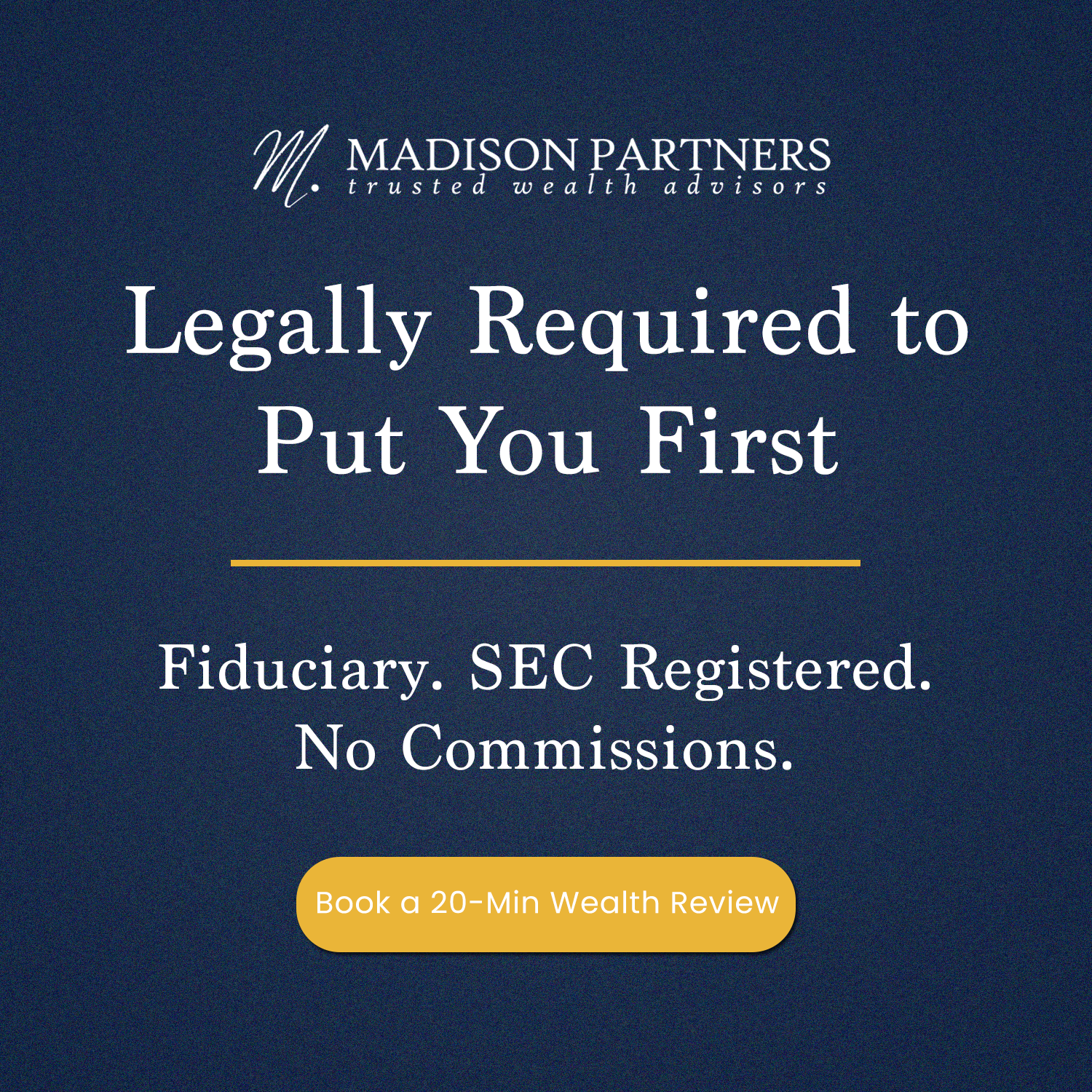 Madison Partners ChatGPT ad — Talk With a Fiduciary Advisor in Business Consulting