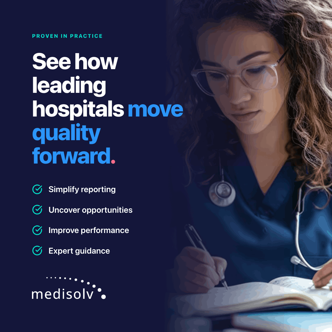 Medisolv, Inc ChatGPT ad — See How Leading Hospitals Move Quality Forward