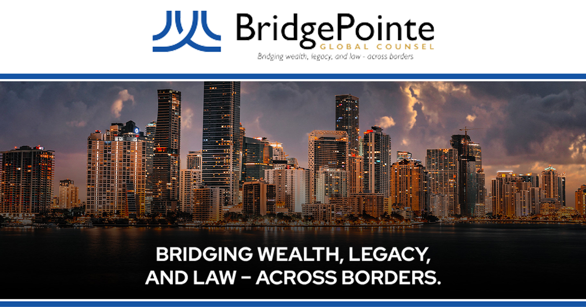 BridgePointe Global Counsel ChatGPT ad — International Tax Lawyers | Bridgepoint