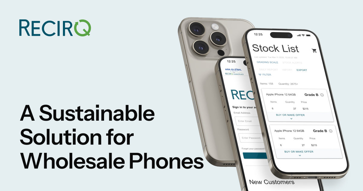RecirQ ChatGPT ad — RecirQ | Wholesale Refurbished iPhones