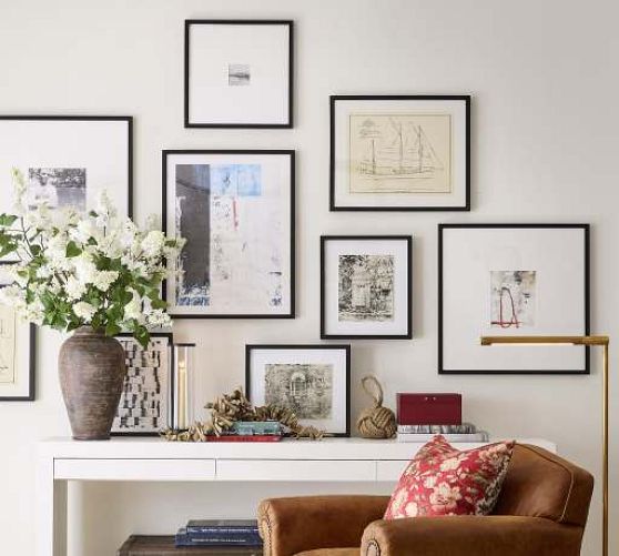 Pottery Barn ChatGPT ad — Gallery Wall Frames