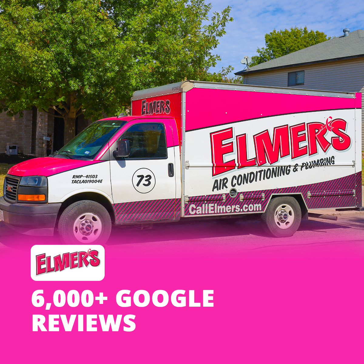 Elmer's Home Services ChatGPT ad — Trusted Local Plumbers – Save $75