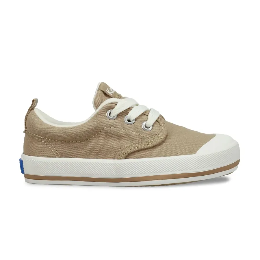 Keds ChatGPT ad — Keds Little Kids Graham Canvas Sneakers in Taupe