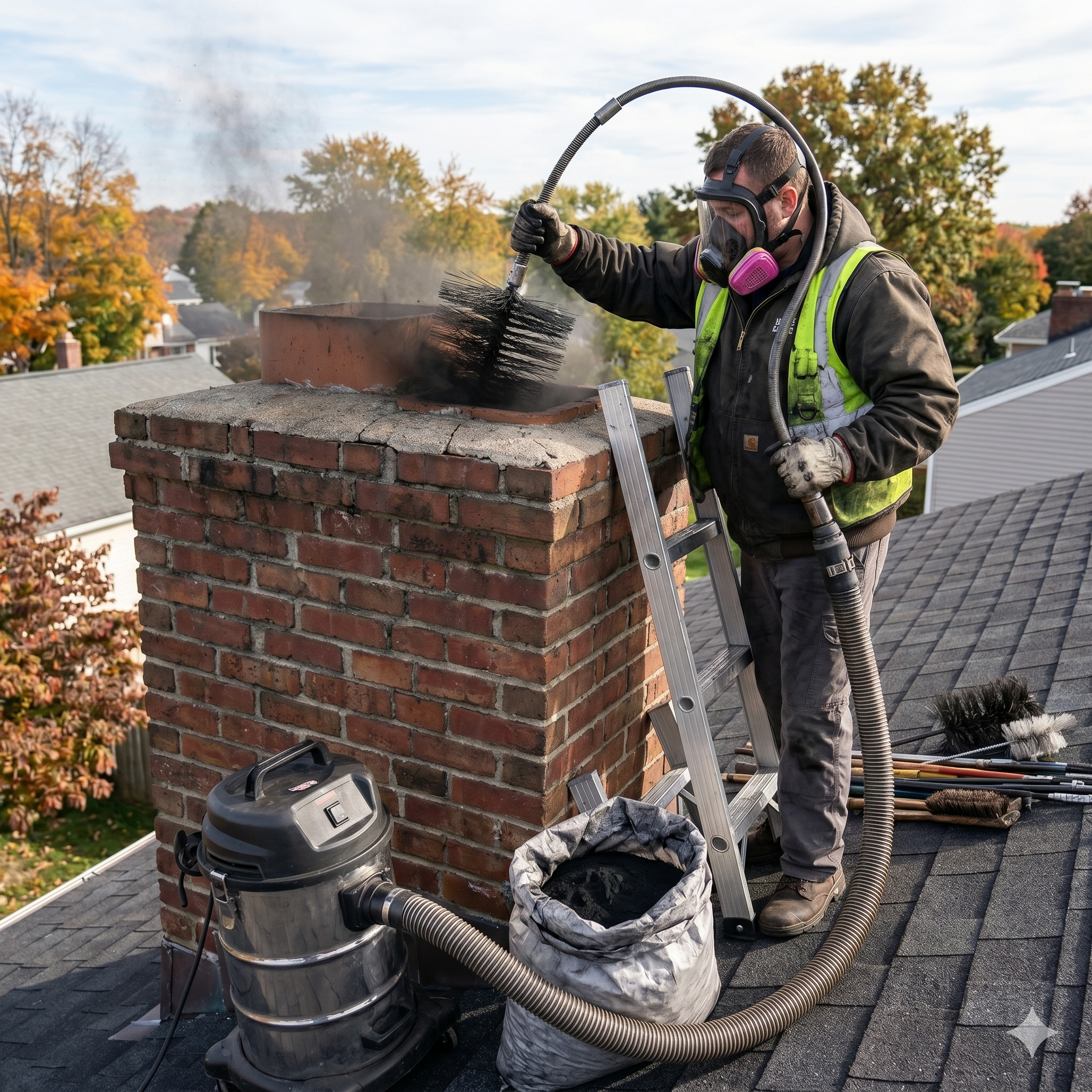 Absolute Chimney Pros ChatGPT ad — Licensed Chimney Sweep