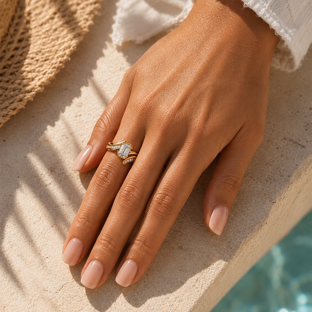 Aquae Jewels Inc ChatGPT ad — Bespoke Engagement Rings in Custom Engraving & Personalization Services